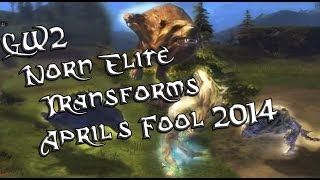 GW2 Norn Elite Transforms Aprils Fool 2014 @Guideranger