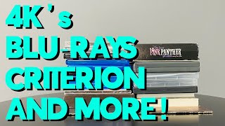 A Huge Movie Haul: 4Ks, blu-rays, Criterion films, and MORE!