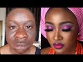 Must watch  unbelievable bridal makeup and gele transformation  makeup tutorial