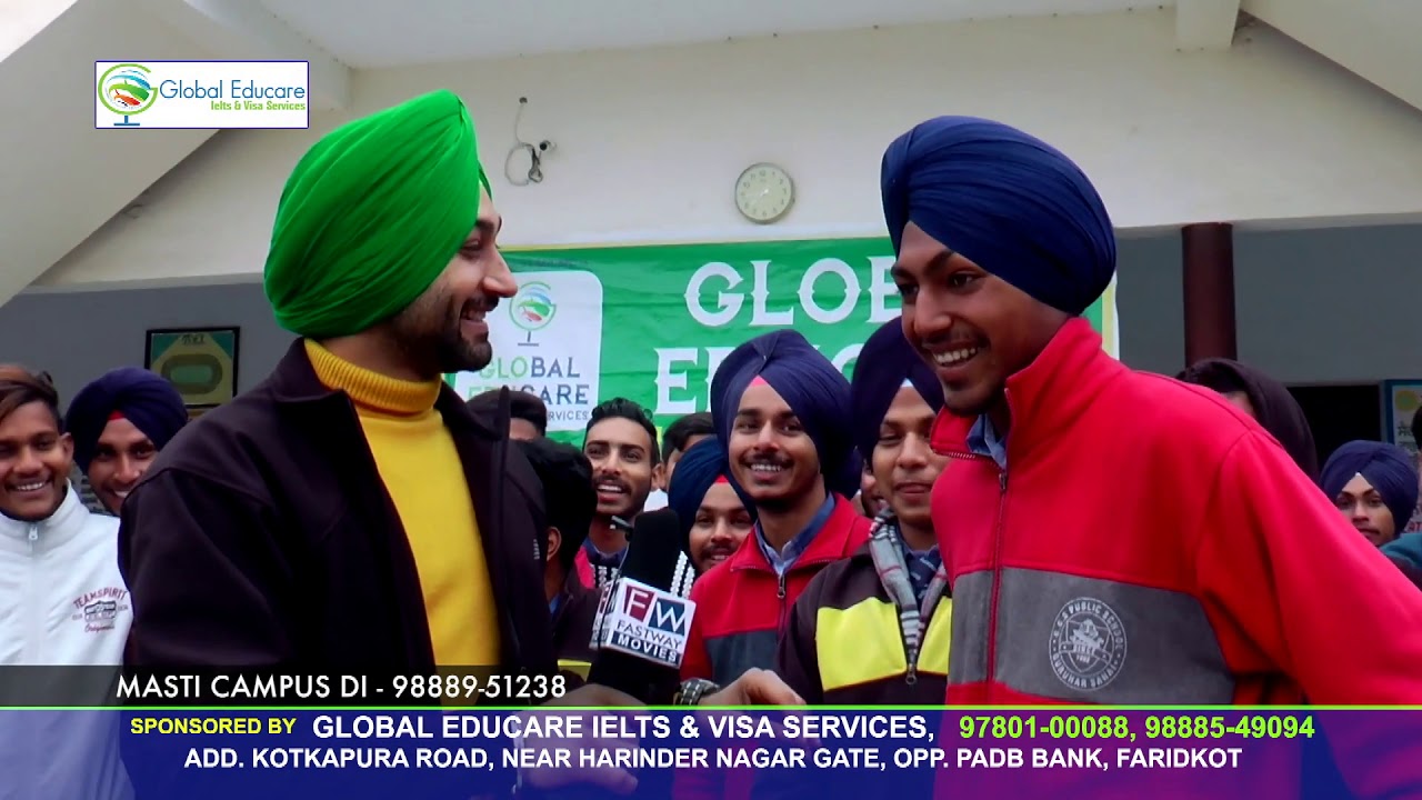 Masti Campus Di ll Guru Gobind Singh Public Sen Sec School ll Guru HarSahai ll 2020