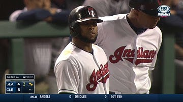 SEA@CLE: Santana singles to bring home Ramirez