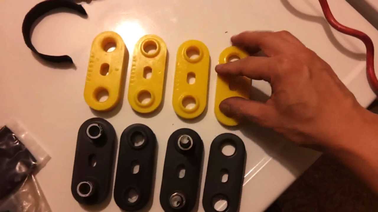 Whiteline positive traction bushings compared to stock Subaru WRX YouTube