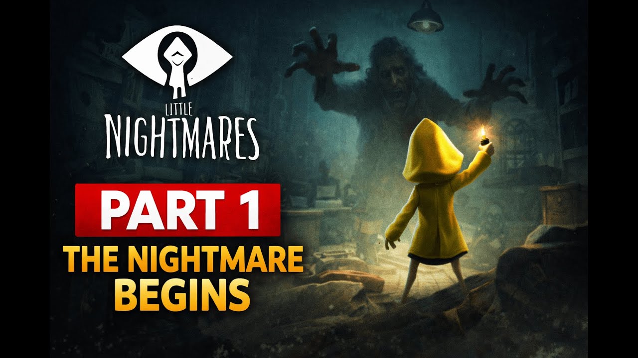 Little Nightmares Part 1 – The Nightmare Begins | Full Gameplay Walkthrough