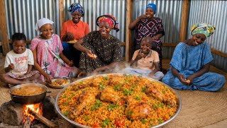 🌟 African Village Cooking | Eid Special Chicken Biryani Recipe