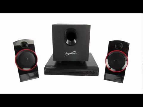 2.1 DVD/CD Theatre System | Supersonic SC-35HT