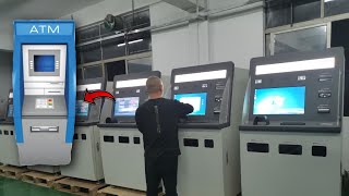 How Atm Machine Are Made In Factory Atm Machine Manufacturing Process Atm Card Factory