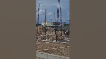 How to install rebar column