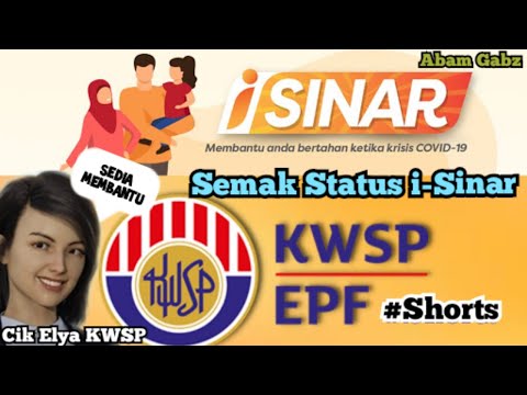 Semakan Status i Sinar Online | KWSP × EPF Log In #Shorts