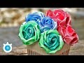 How to make ribbon flowers  lampzoom