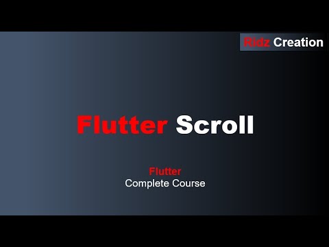 Flutter Scroll