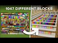 I Collected Every Block In Survival Minecraft