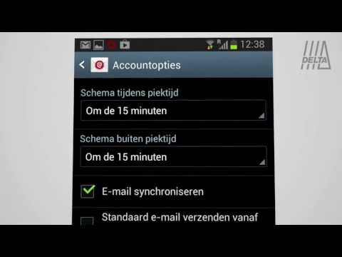 Email instellen op een Android toestel