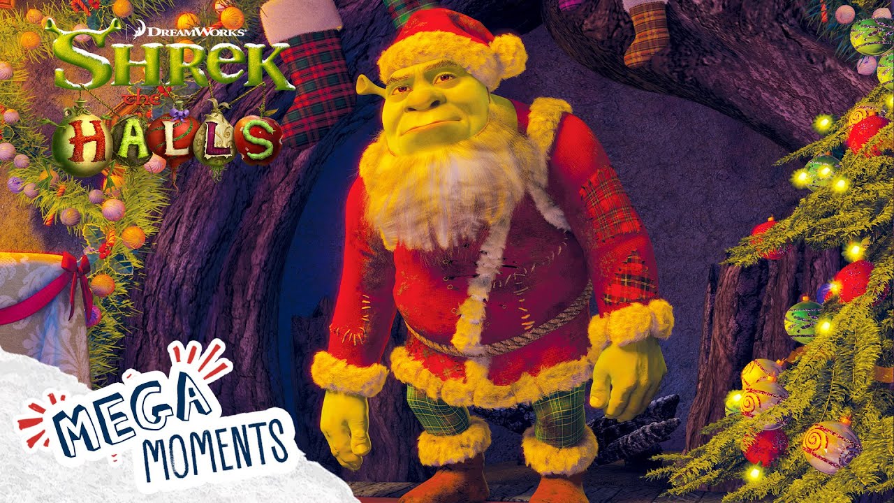 Ogre Claus! 🎅 | Shrek The Halls | Christmas Special 🎄| Compilation | Movie Moments | Mega Moments