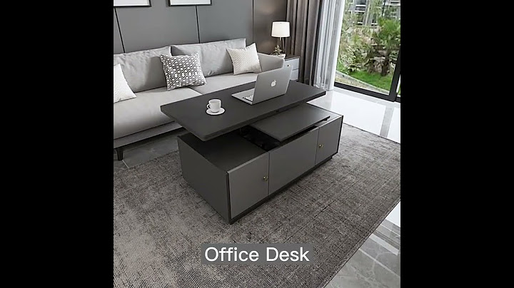 Modern Multi-functional Extendable Lift-top Coffee Table with Storage
