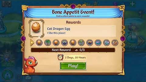 Merge Dragons bone appetit event part 1
