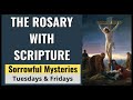 A Scriptural Rosary with Latin prayers Sorrowful Mysteries