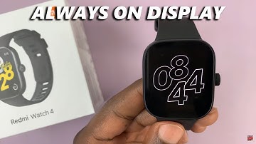How To Turn ON /OFF Always ON Display On Redmi Watch 4