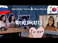 Worldmates: ManuKian Twins (Россия) и Мин Кёнха (Южная Корея) ПОЧЕМУ В МИРЕ ТАК ПОПУЛЯРЕН K-POP?