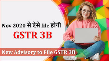 New Advisory to File GSTR 3B issued by GSTN | Variance in GSTR 3B | Auto Populated GSTR 3B