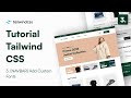 Tutorial Tailwind CSS : 3. [NAVBAR] Add Custom Fonts