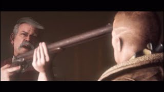 Wolfenstein II - Blazkowicz Kills His Father