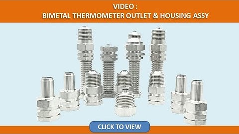 Bimetal Thermometer Component