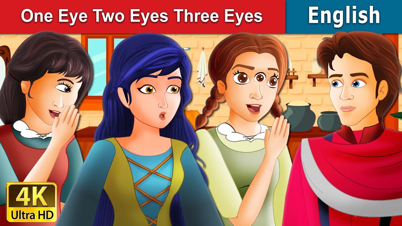 One Eye Two Eyes And Three Eyes Story | Stories for Teenagers | English Fairy Tales