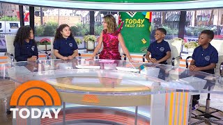 Meet the adorable third graders taking over TODAY’s Studio 1A