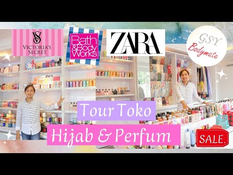 Tour Toko Parfum & Hijab (Bodymate x GSY Hijab). @rizkykorlee