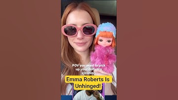 Emma Roberts does the unthinkable.