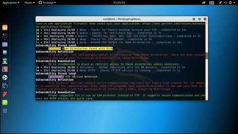 RapidScan: The multi tool web vulnerability scanner - Kali Linux - @Pentesting