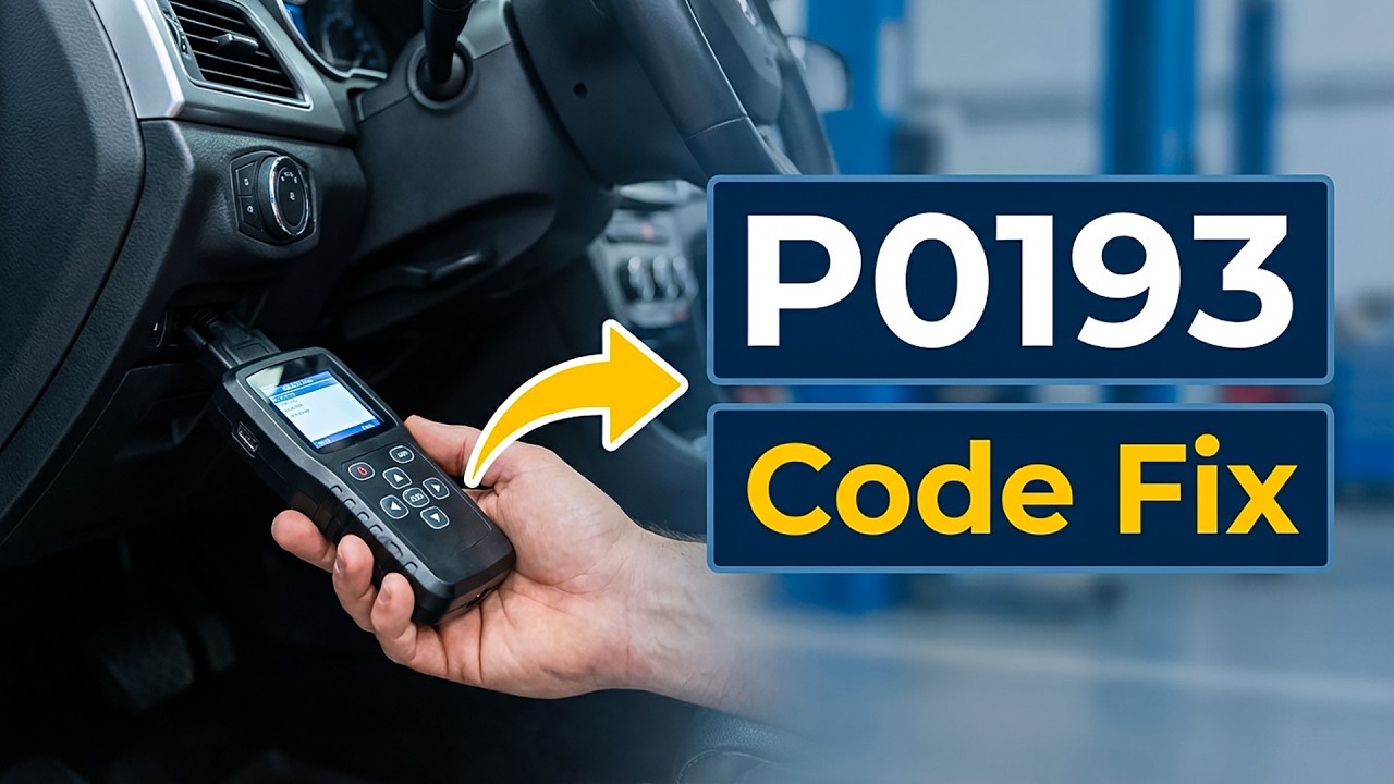 P3193 Engine Code How To Fix P0193 Code - Fuel Rail Pressure Sensor High Circuit ...