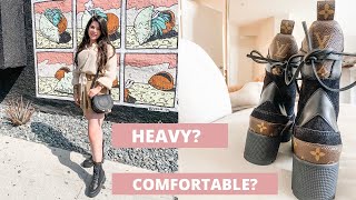 HOW TO STYLE LOUIS VUITTON BOOTS - 5 LOOKS #louisvuitton 