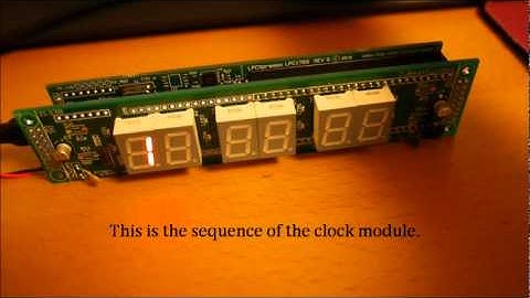 LPCXpresso Clock - Demo