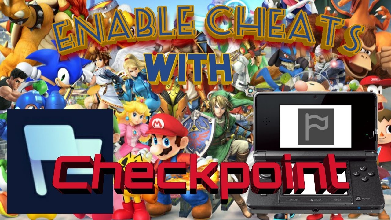 Using Cheats On 3Ds Games With Checkpoint