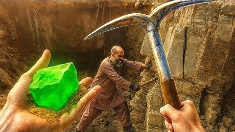 Mining Deep Into The Mountains 😯