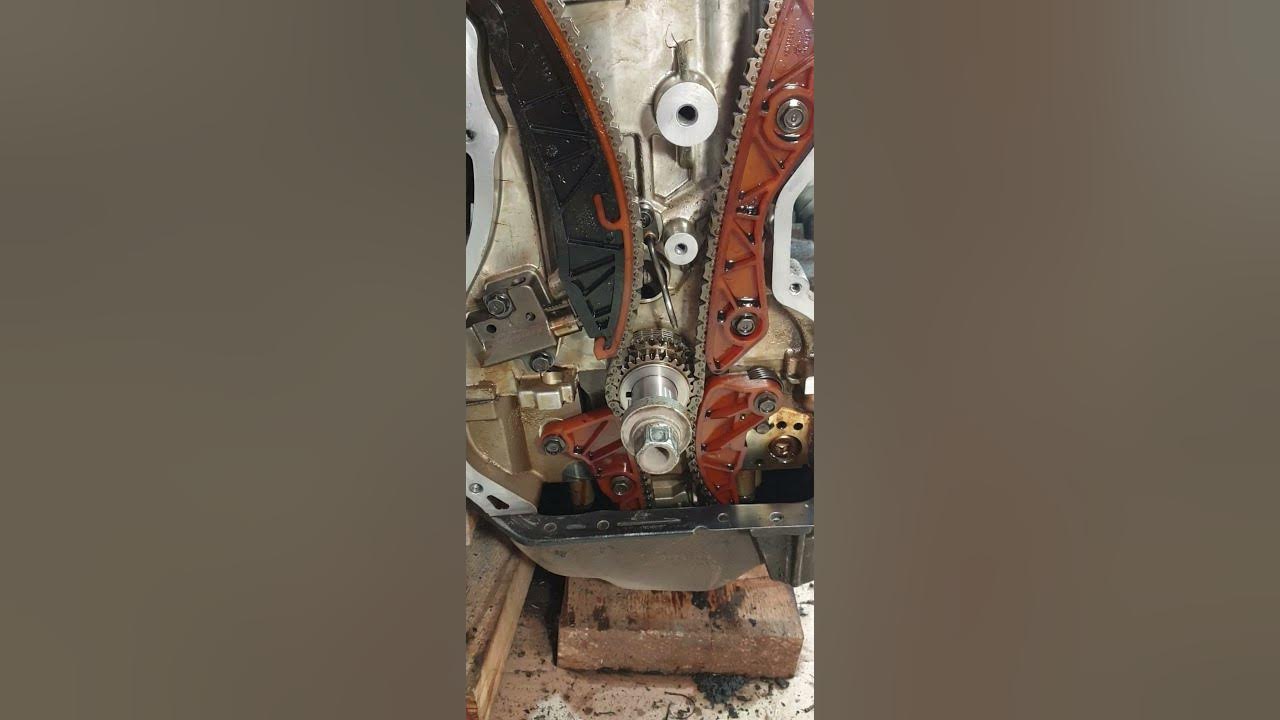 Kia hyundai 2 0 g4kd timing chain marks youtube