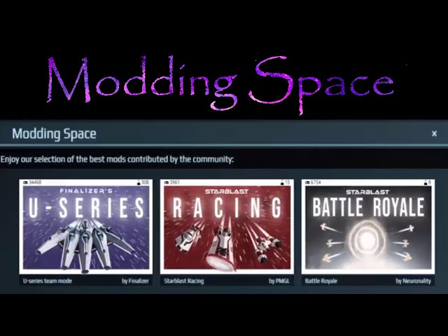 Starblast Modding Space Mods - Live Statistics