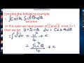 INTEGRATION of trigonometric function by substitution class number eight[8]