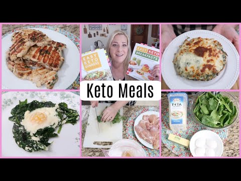 4 EASY KETO BREAKFAST, LUNCH & DINNERS -COOK WITH ME hqdefault
