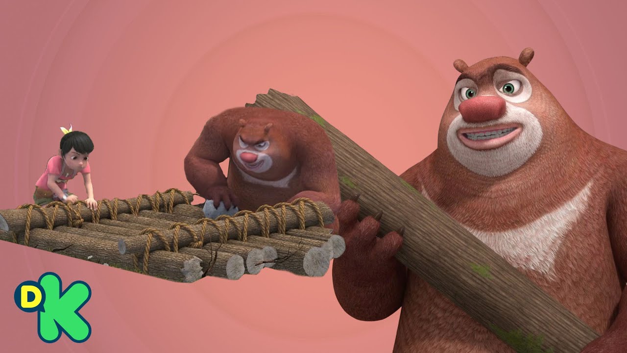 ¡Construyamos una balsa! | Las aventuras de los Boonie Bears | Discovery Kids