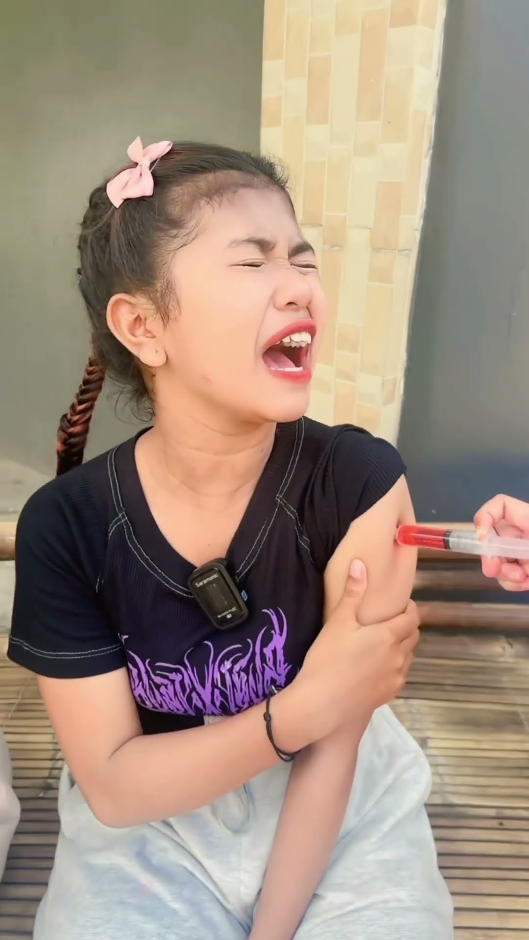 AINUN GAK TAKUT DISUNTIK #shorts