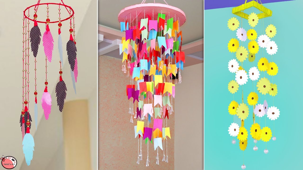 10 DIY Paper Wall Hanging || Paper Craft Idea !!! - YouTube