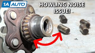 What Causes a Loud Howling Noise in Your Car or Truck? Replace This Part! Get Your Bearings Right!