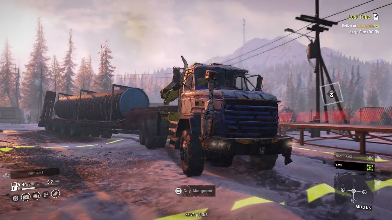 SnowRunner Large Pipe Delivery YouTube SnowRunner Large Pipe Delivery YouTube