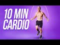 10 Min Cardio Jump Rope Workout (No Talking)
