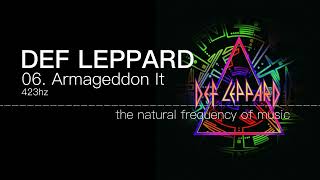 Def Leppard - 06. Armageddon It 432hz / 423hz