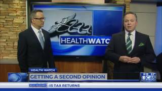 Getting a second opinion could save your life.  Dr Campbell explains on CBS North Carolina