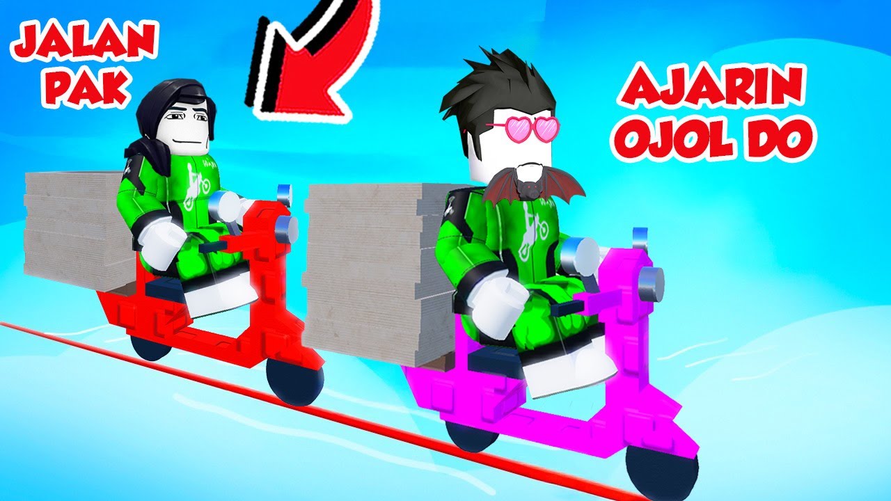 KITA JADI OJOL GOFOOD GADUNGAN LEWATI RINTANGAN TERSULIT DI ROBLOX!!!