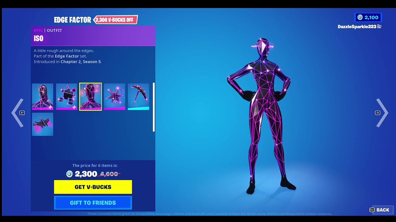 Fortnite Edge Factor Set Review